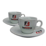 FansBRANDS Coffee Cup, White, 2 pcs - FansBRANDS®
