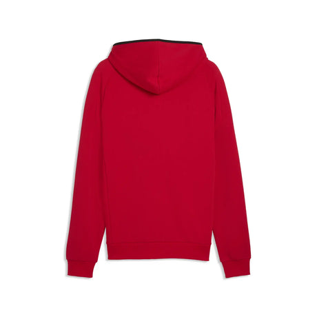 Ferrari sweatshirt back view with hood