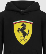 Ferrari Mens Shield Hoody, Black