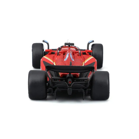 Ferrari SF24 model car seen from behind.