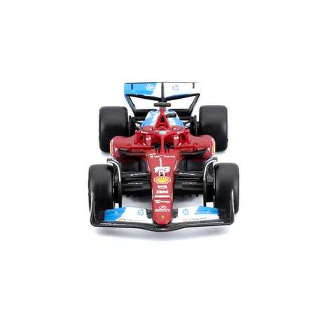 BBurago Ferrari SF25 model car front view.