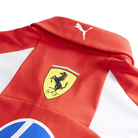 Ferrari shirt collar with Puma logo
