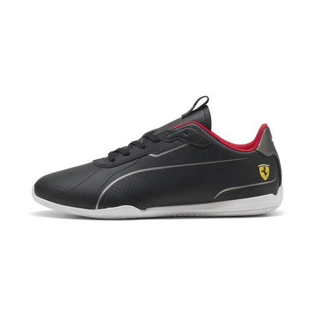 Black Ferrari shoe side view