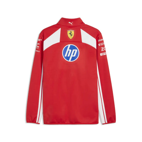 Ferrari softshell jacket back view photo