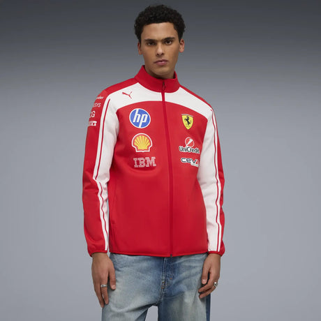 Ferrari softshell jacket showcase photo