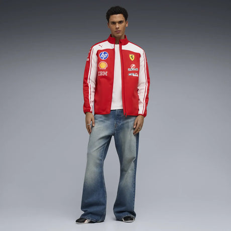 Ferrari softshell jacket standing photo