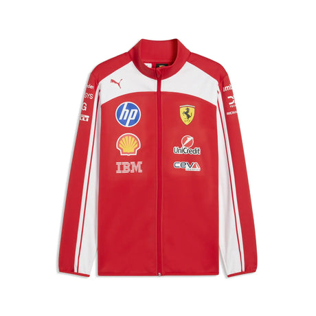 Ferrari softshell jacket front view photo