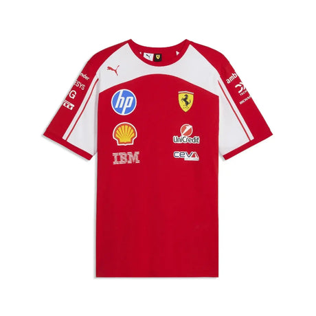 Ferrari t-shirt, team, red