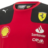 Ferrari Sainz Tee Rosso Corsa