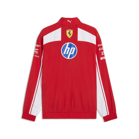 Ferrari jacket product photo back view.