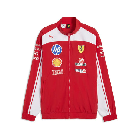 Ferrari jacket product photo front view.