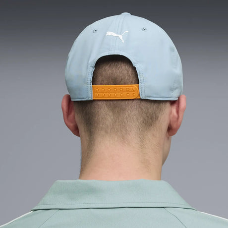 McLaren cap back view with PUMA strap