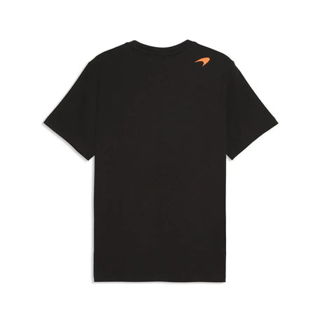 Black McLaren t-shirt back view