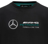 Mercedes Mens Crew Sweatshirt, Black