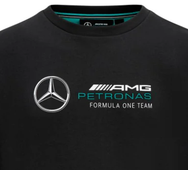 Mercedes Mens Crew Sweatshirt, Black