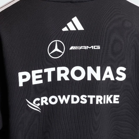 Black Mercedes hoodie back view