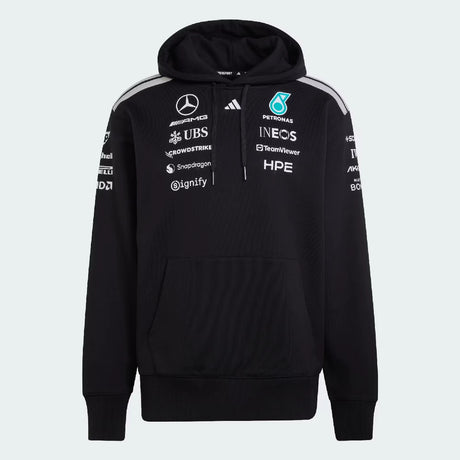 Black Mercedes hoodie front view