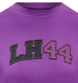 Mercedes Womens Lewis Hamilton Logo Tee, Purple