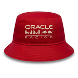 Red cap with ORACLE lettering and Red Bull Racing logo