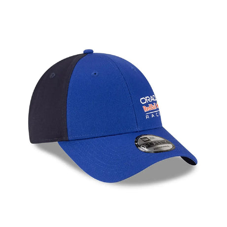 Blue Red Bull cap side angle