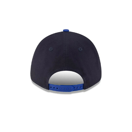 Adjustable blue Red Bull cap back view