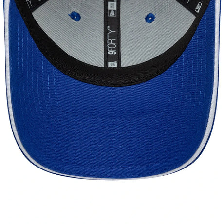 Blue Red Bull Racing cap underside view with lining detail