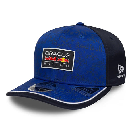 Red Bull cap in blue with front logo.