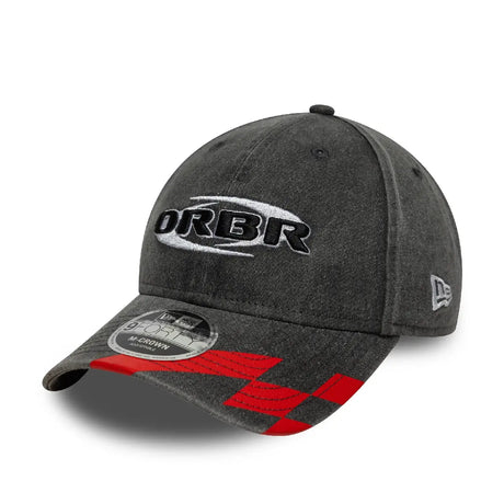 Black baseball cap with ORBR print, New Era®