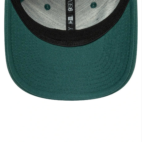 Green Red Bull Racing cap inside view with peak