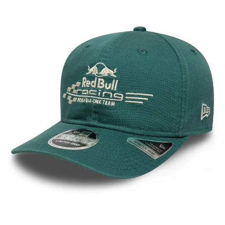 Green Red Bull Racing cap front view with logo