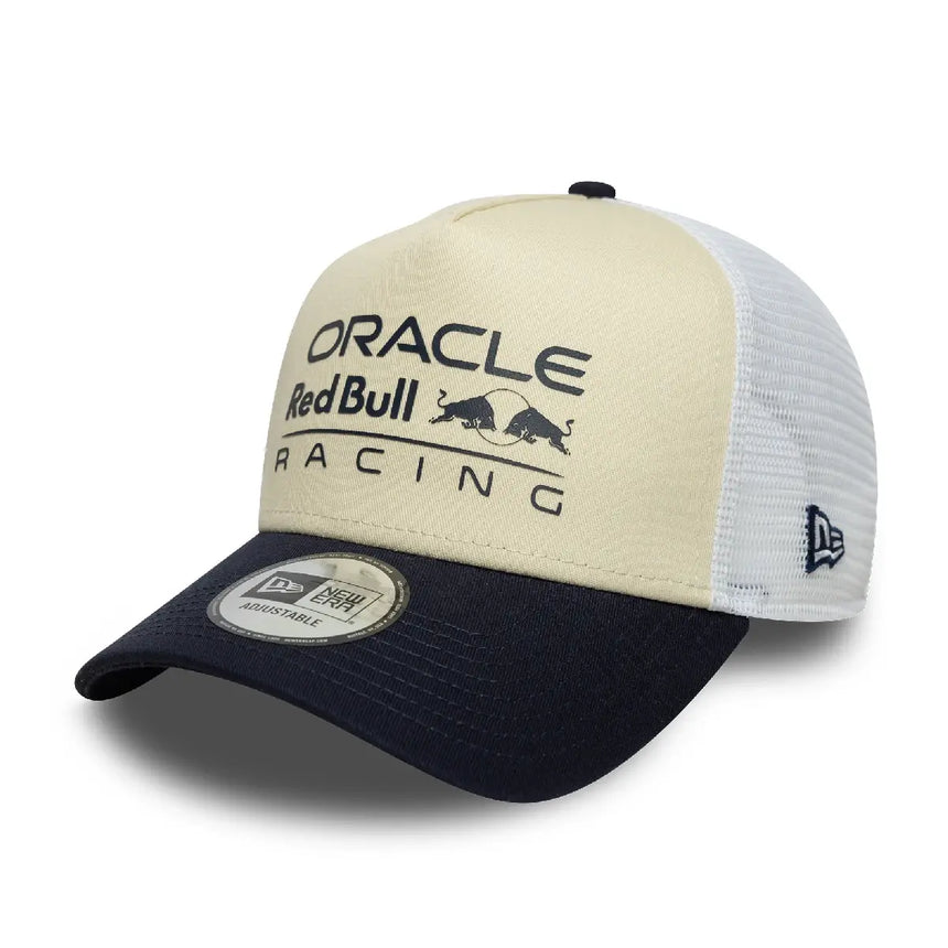 Red Bull trucker cap, seasonal, beige