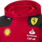 Ferrari Team Hoodie Kids Rosso Corsa