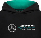 Mercedes Kids Logo Hoody, Black