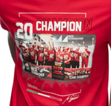Mick Schumacher T-shirt, F2 World Champion 2020, Red, 2020