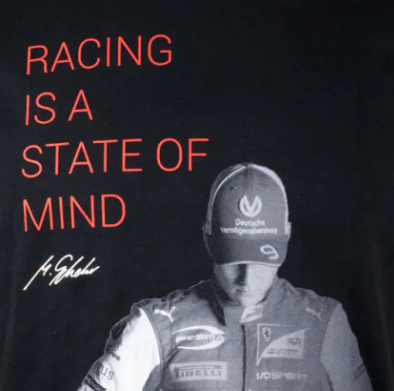 Mick Schumacher T-shirt, Claim, Black, 2020