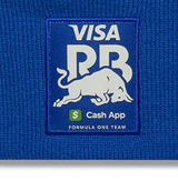 VisaRB Team Wide Cuff Knit Cap, White 🔥