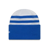 VisaRB Team Wide Cuff Knit Cap, White 🔥